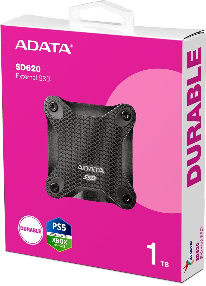SSD накопичувач ADATA USB 3.2 1TB SD620 (SD620-1TCBK)фото