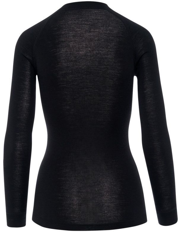 Термолонгслів жіночий Thermowave Merino Warm 12WARM412-990 М чорний фото2