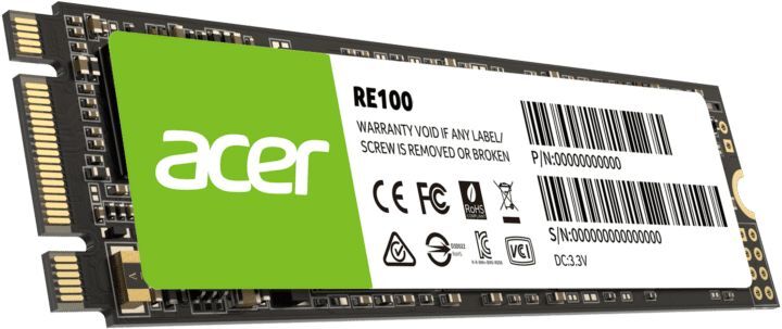 SSD накопичувач Acer M.2 2280 2TB RE100 (BL.9BWWA.116)фото