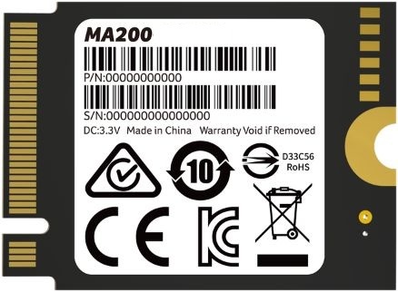 SSD накопичувач Acer M.2 2230 1TB MA200 (BL.9BWWA.154)фото