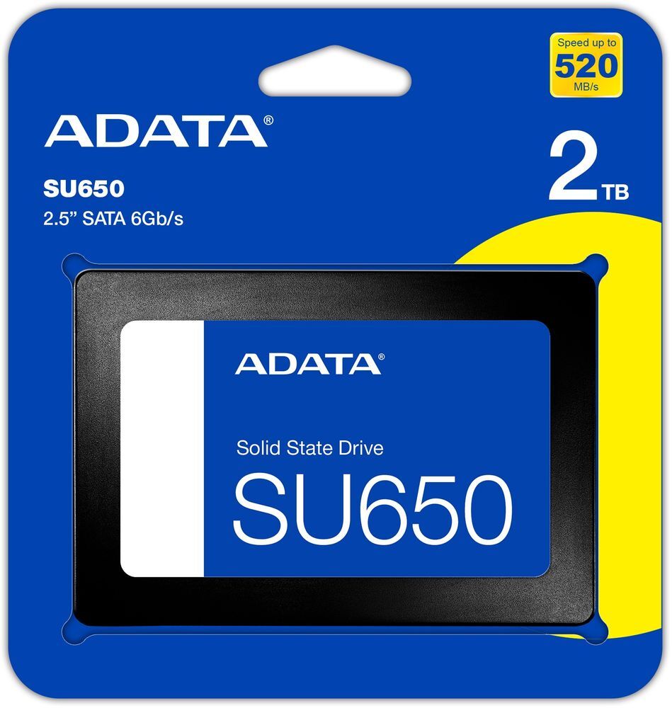 SSD накопичувач ADATA 2.5" 2TB Ultimate SU650 (ASU650SS-2TT-R)фото