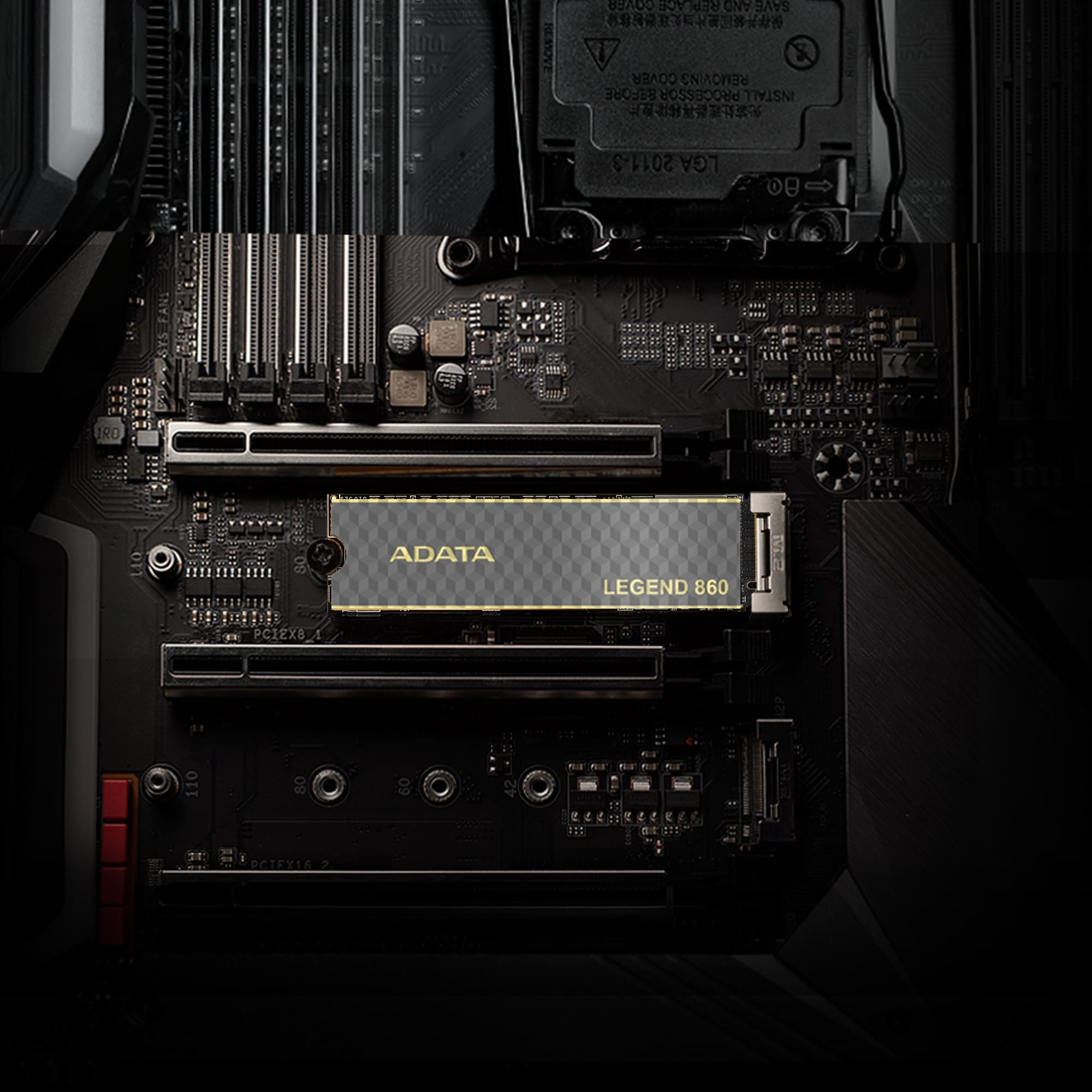 SSD накопитель ADATA M.2 2280 2TB SLEG 860 (SLEG-860-2000GCS) фото 