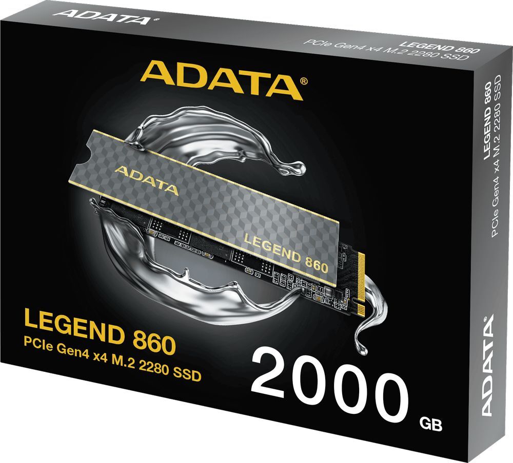 SSD накопитель ADATA M.2 2280 2TB SLEG 860 (SLEG-860-2000GCS) фото 