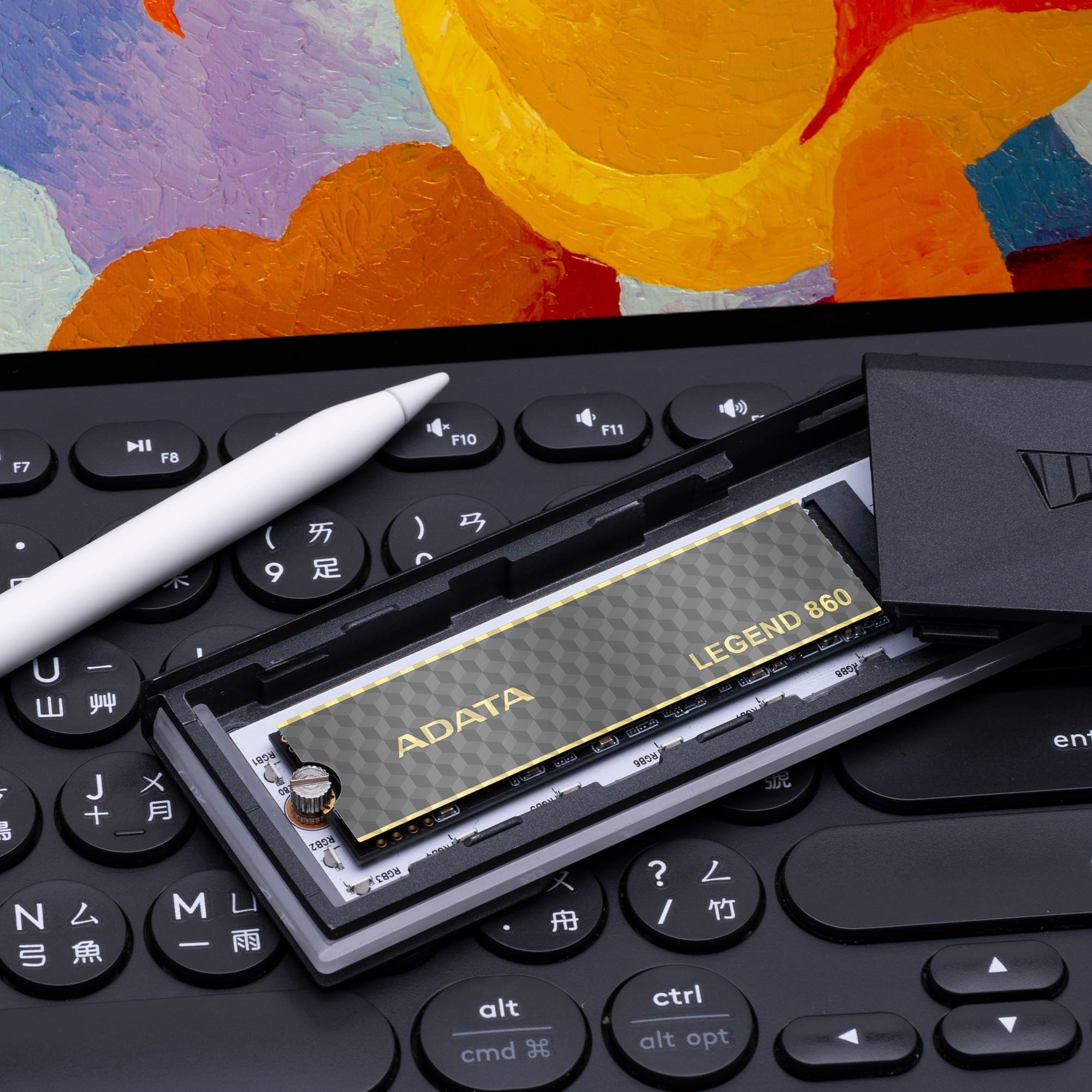 SSD накопитель ADATA M.2 2280 500GB SLEG 860 (SLEG-860-500GCS) фото 