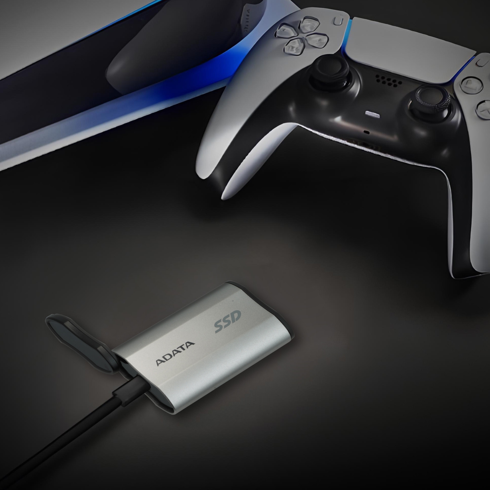 SSD накопитель ADATA USB 3.2 4TB (SD810-4000G-CSG) фото 