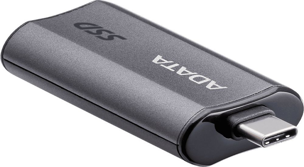 SSD накопитель ADATA USB Type-C 500GB SC750 (SC750-500G-CCBK) фото 