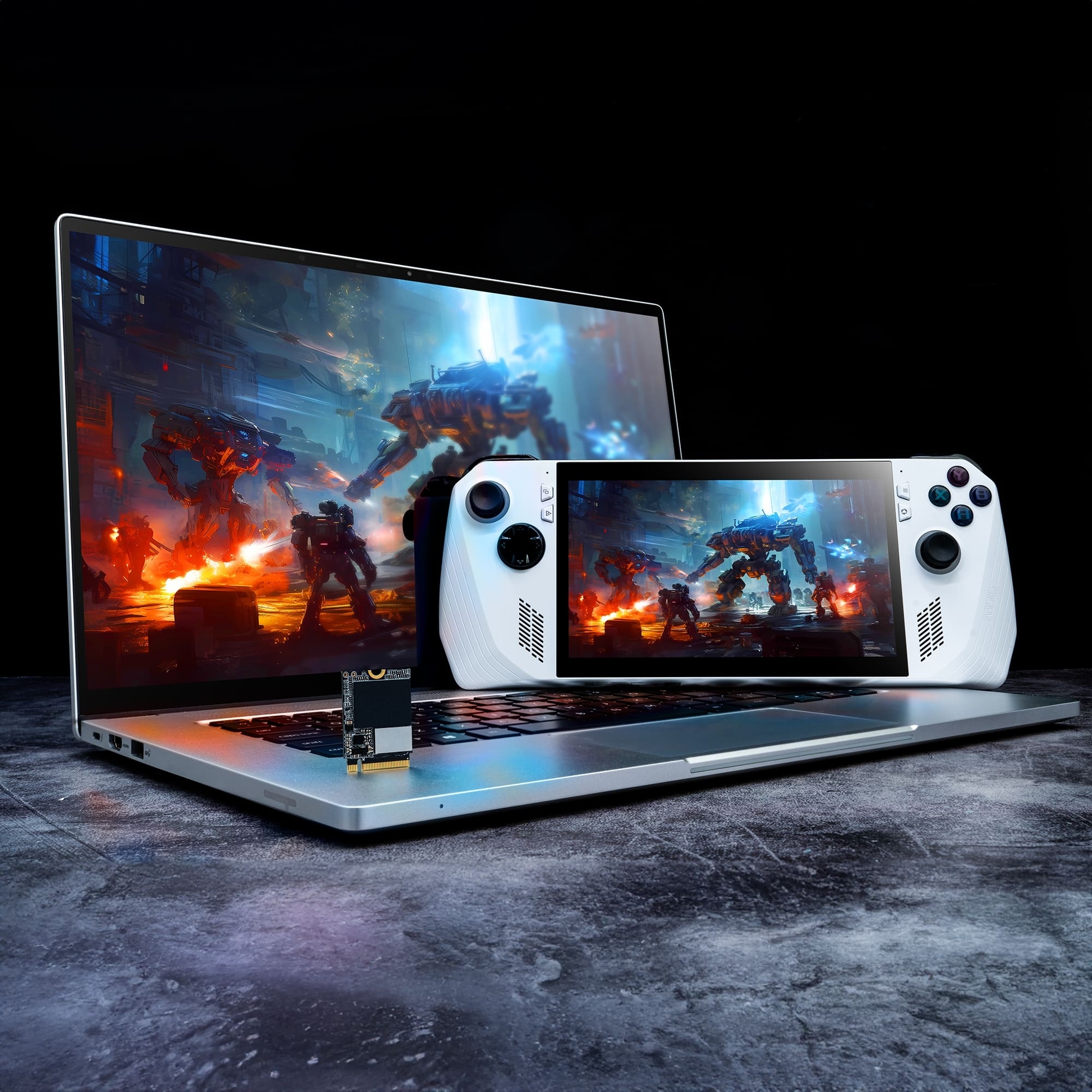 SSD накопитель ADATA M.2 2230 2TB GAMMIX S55 (SGAMMIXS55-2T-C) фото 