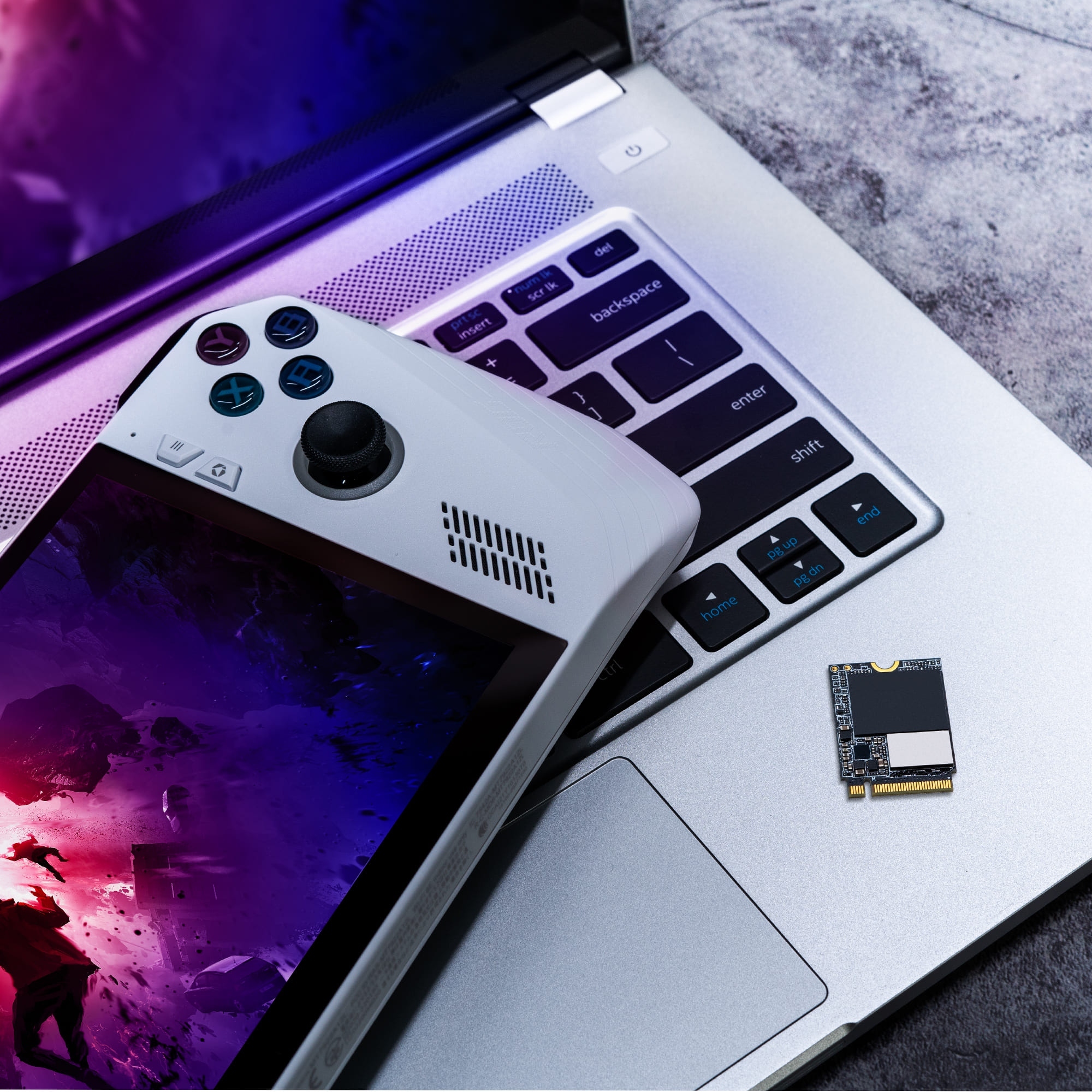 SSD накопитель ADATA M.2 2230 2TB GAMMIX S55 (SGAMMIXS55-2T-C) фото 