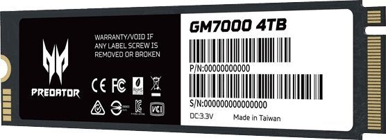 SSD накопичувач Acer M.2 2280 4TB GM7000 Predator (BL.9BWWR.107)фото