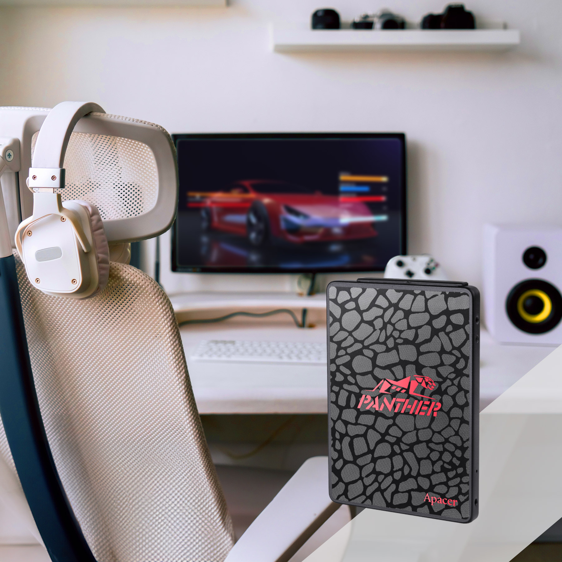 SSD накопичувач APACER 2.5" 512GB AS350 PANTHER (AP512GAS350)фото