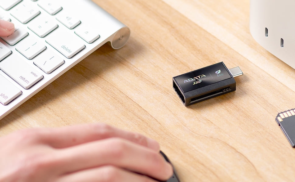 SSD накопичувач ADATA USB 3.2 1TB SC730 (SC730-1T-CACTI)фото