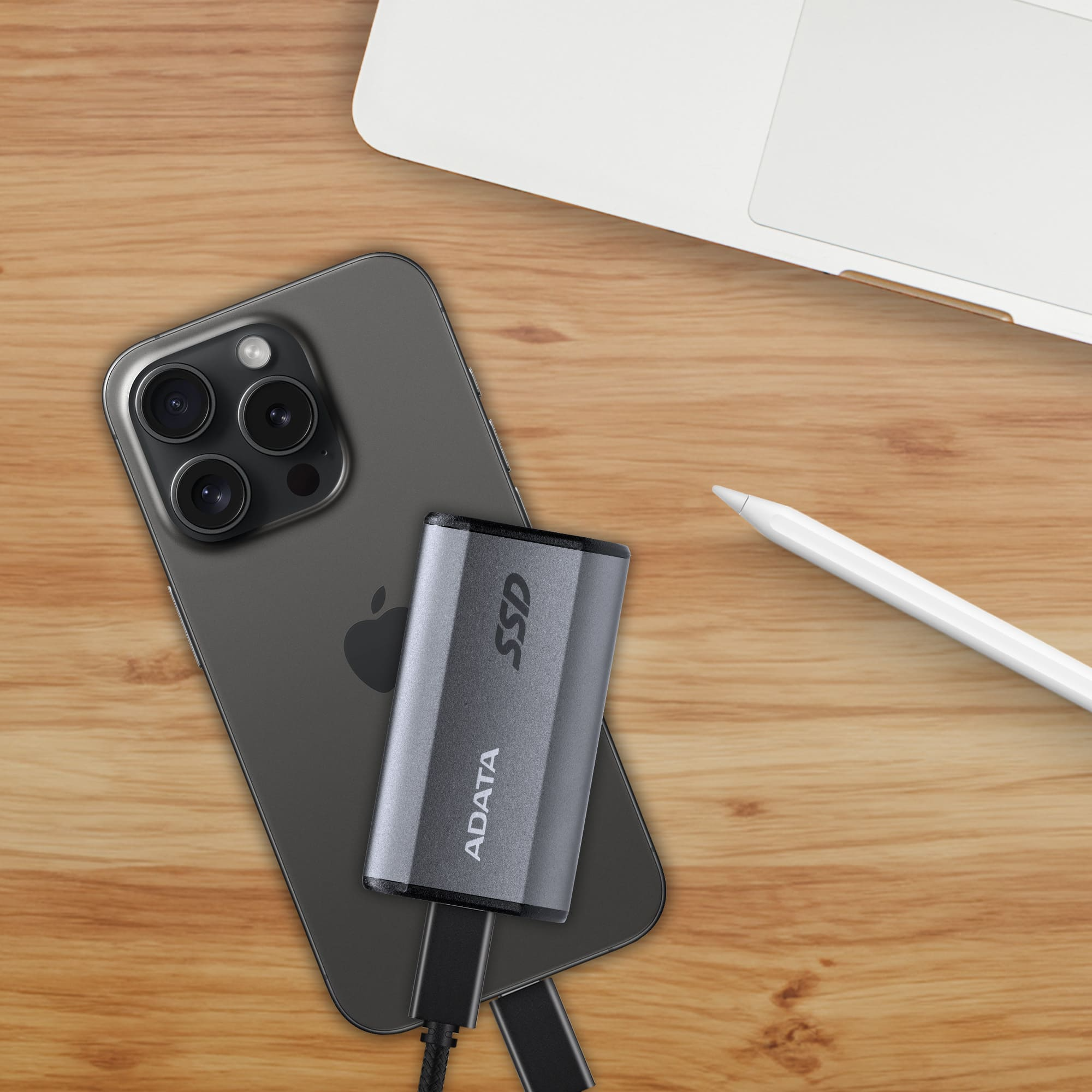 SSD накопитель ADATA USB 3.2 4TB SE880 (AELI-SE880-4TCGY) фото 