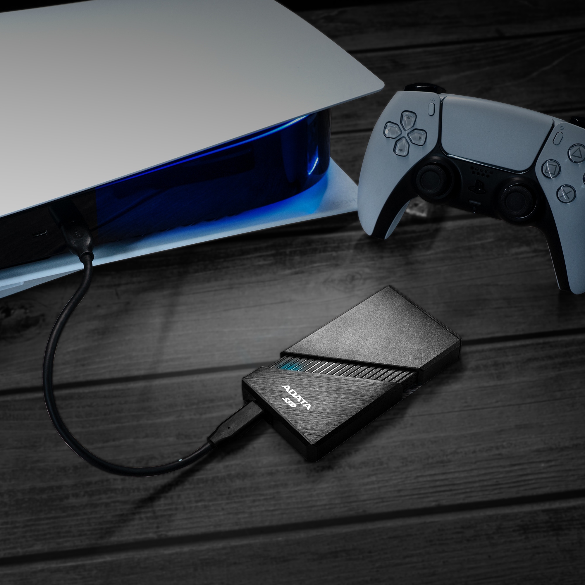 SSD накопитель ADATA USB 4.0 1TB SE920 (SE920-1TCBK) фото 