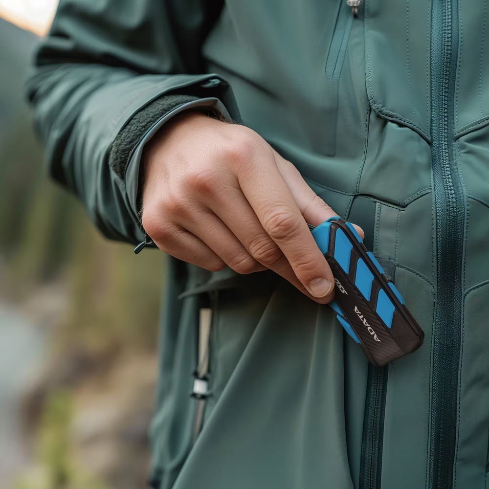 SSD накопитель ADATA USB 3.2 1TB SD820 (SD820-1000G-CBU) фото 