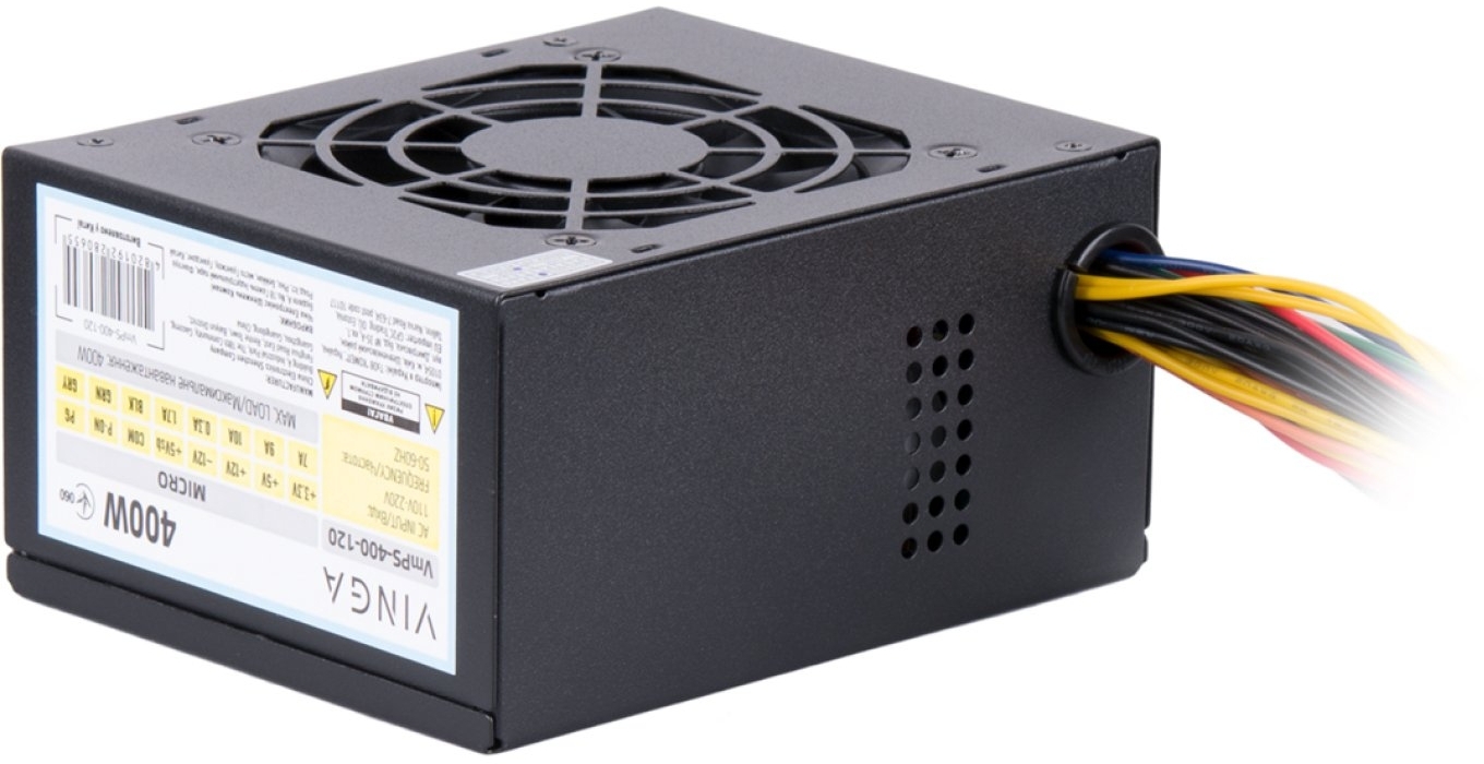 Блок живлення Vinga 400W ОЕМ (VmPS-400-120) фото2
