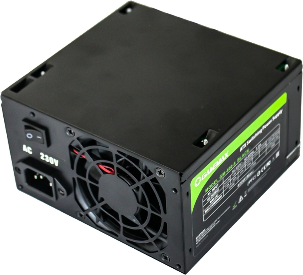 Блок питания GAMEMAX GM-400-8CM Black (GM-400-8CM Black) фото