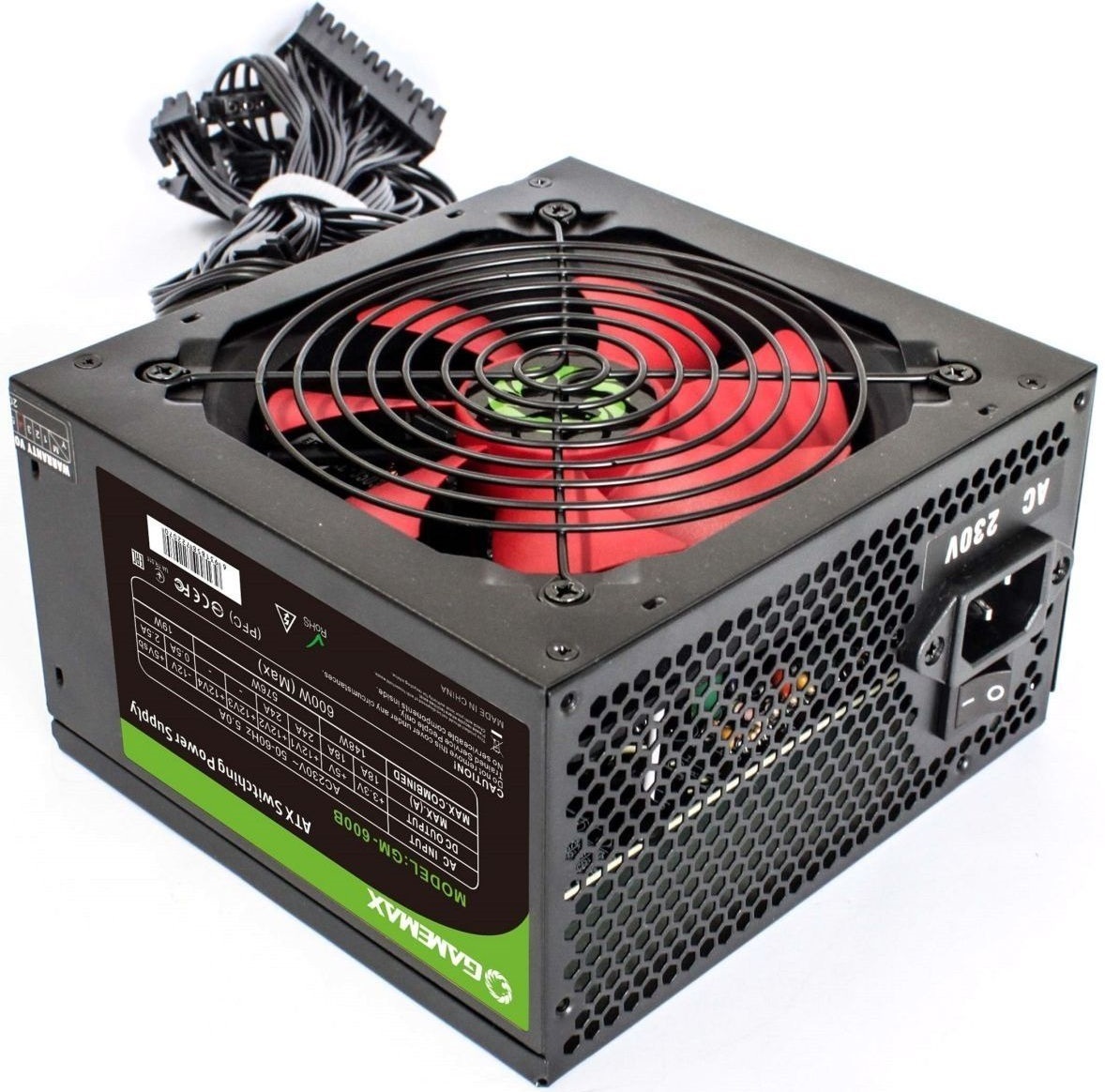 Блок питания GAMEMAX 600W (GM-600B) фото2