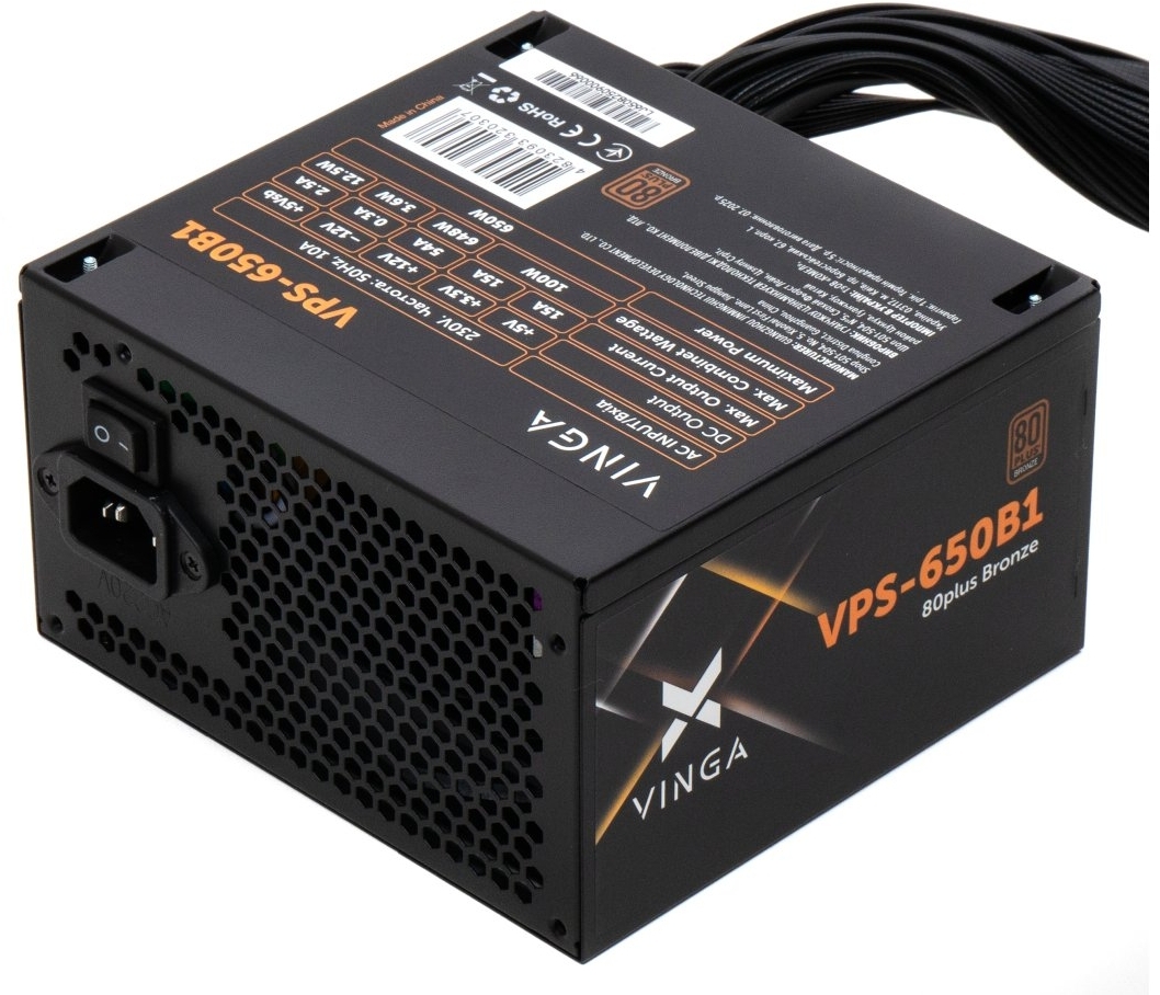 Блок живлення Vinga 650W (VPS-650B1) фото6