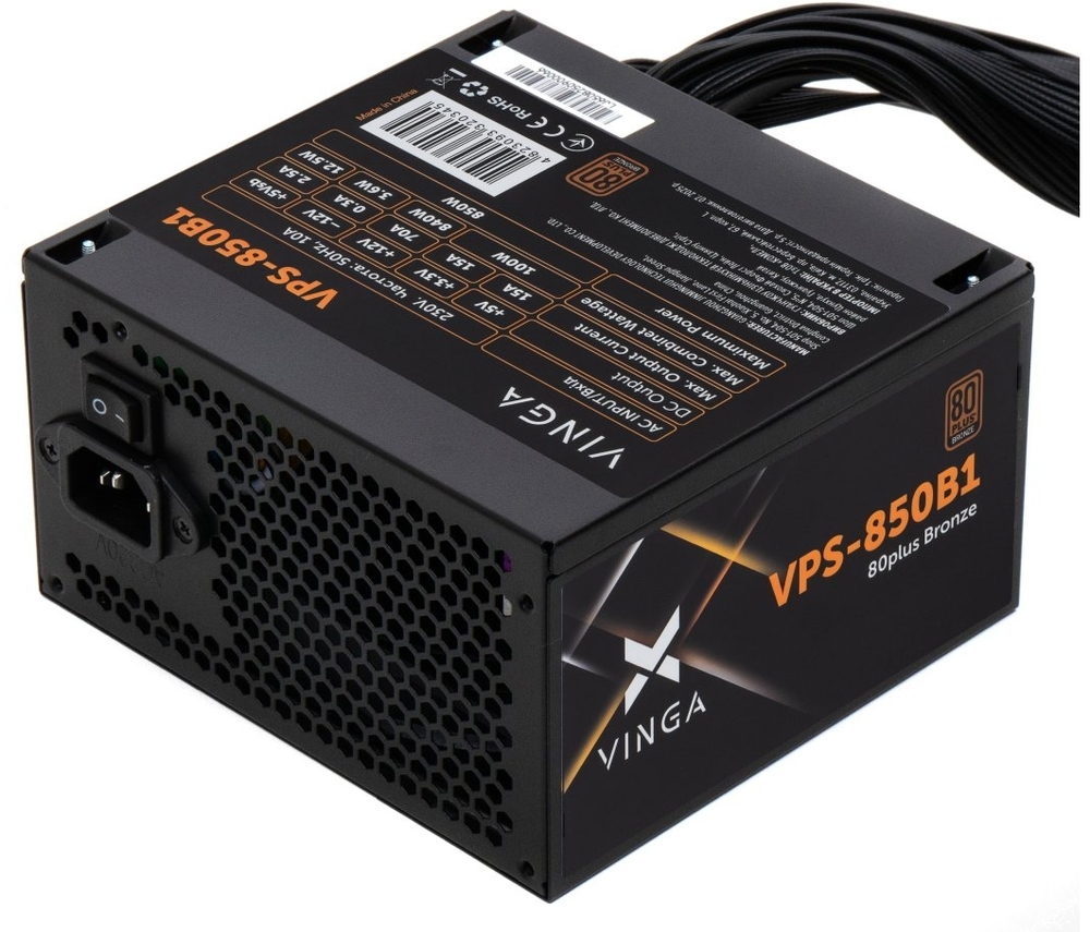 Блок живлення Vinga 850W (VPS-850B1) фото4