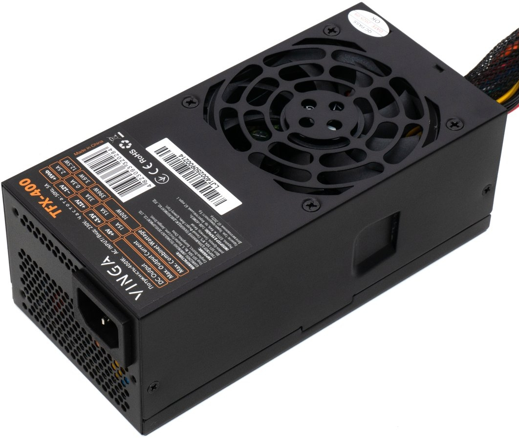 Блок живлення Vinga 400W ОЕМ (TFX-400) фото6