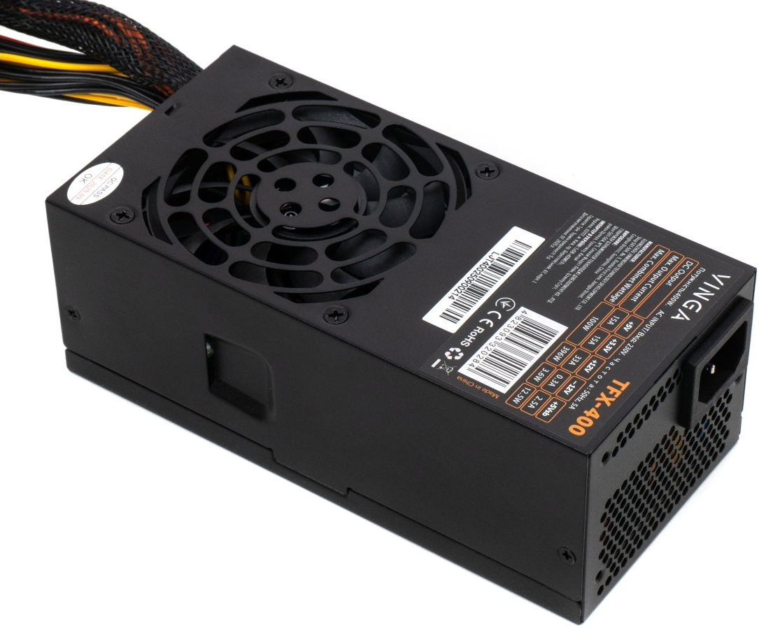 Блок живлення Vinga 400W ОЕМ (TFX-400) фото5