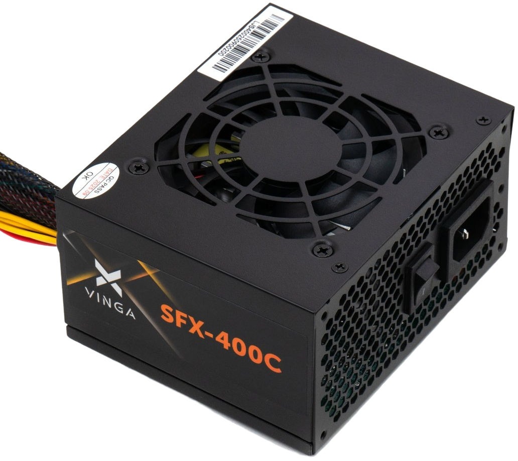 Блок живлення Vinga 400W ОЕМ (SFX-400С) фото5