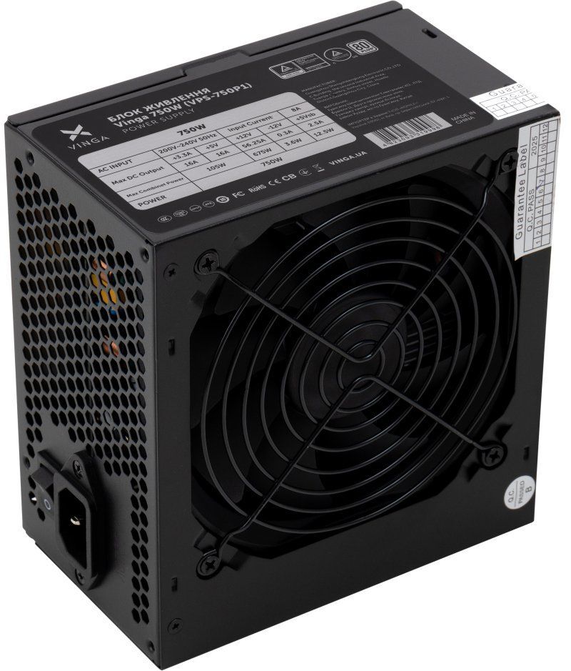 Блок питания Vinga 750W (VPS-750P1) фото2