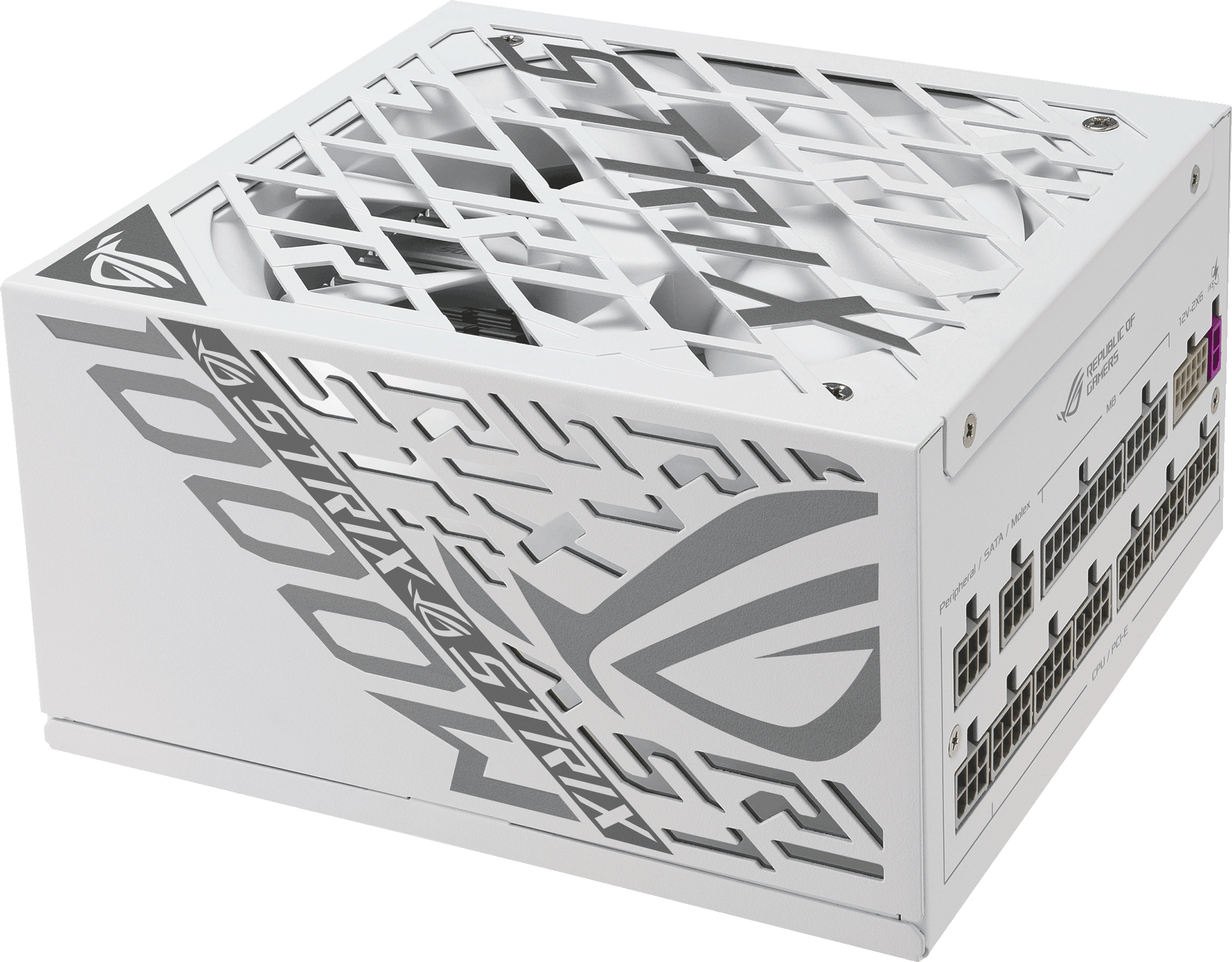 Блок питания ASUS 1000W ROG Strix Platinum White Edition (90YE00W4-B0NA00) фото 5
