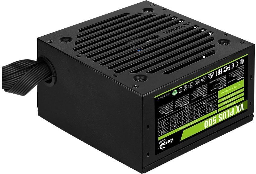 Блок живлення AEROCOOL 500W VX Plus Stealth (ACPN-VS50NEY.12) фото2