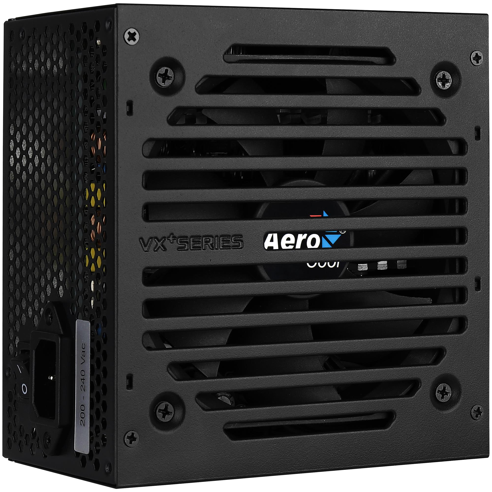 Блок живлення AEROCOOL 600W VX Plus Stealth (ACPN-VS60NEY.12) фото