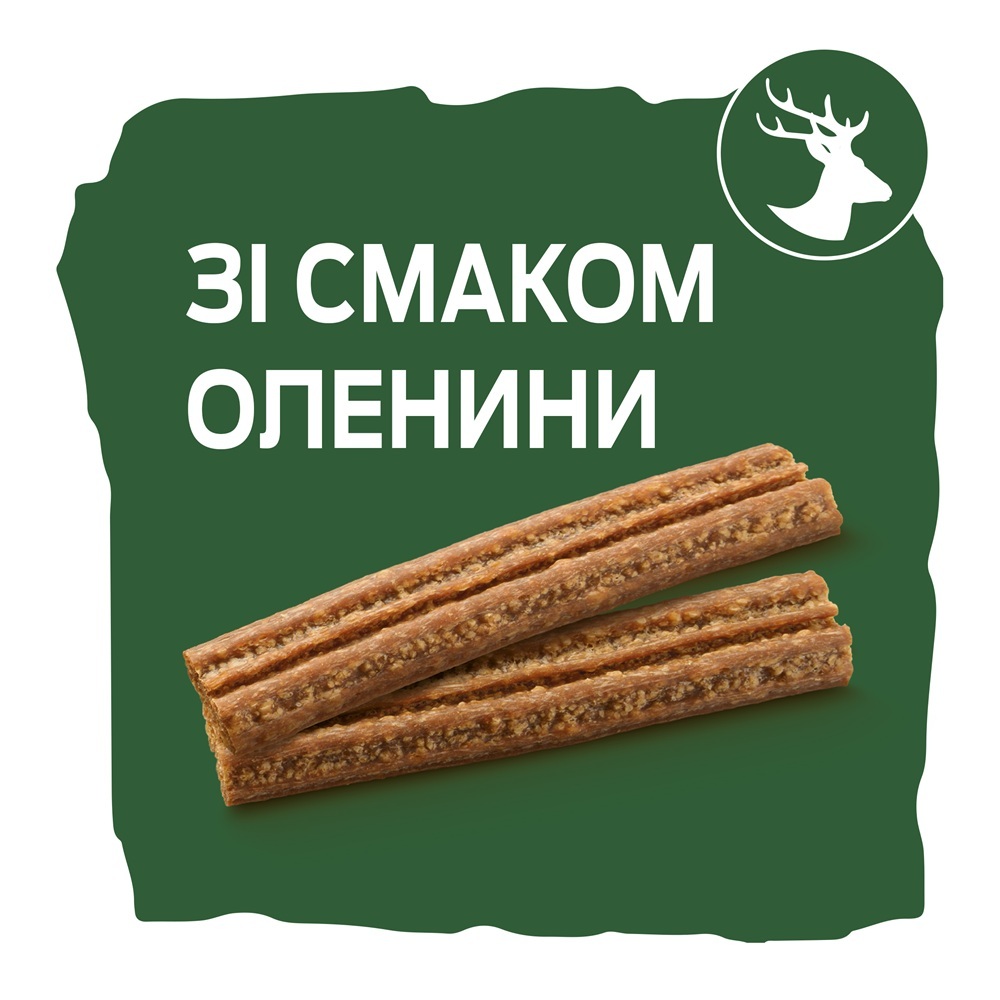 Лакомство для взрослых собак Adventuros Полоски со вкусом оленины 90 г фото 6