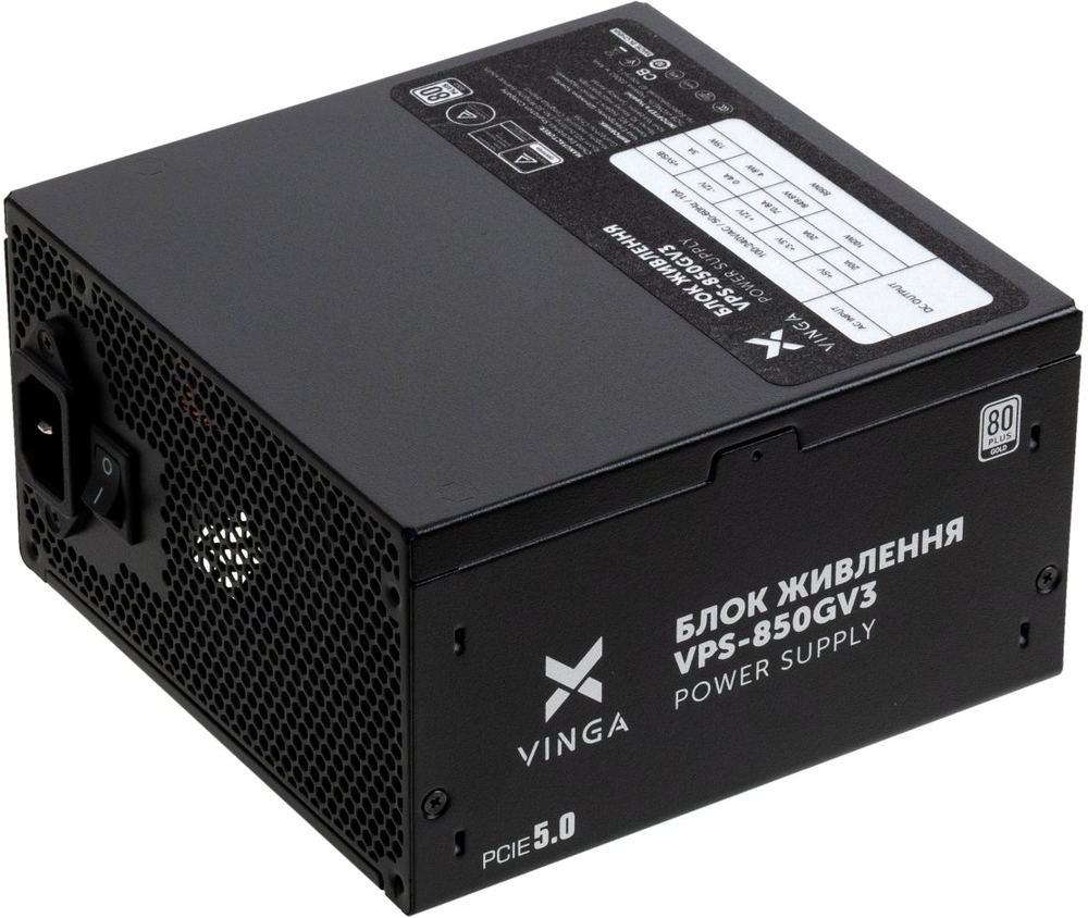 Блок живлення Vinga 850W (VPS-850GV3) фото4