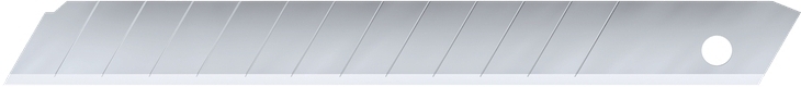 Набор лезвий сегментированных Bosch, 89x16x9мм, сталь, 10шт (1.600.A03.9L5) фото 2