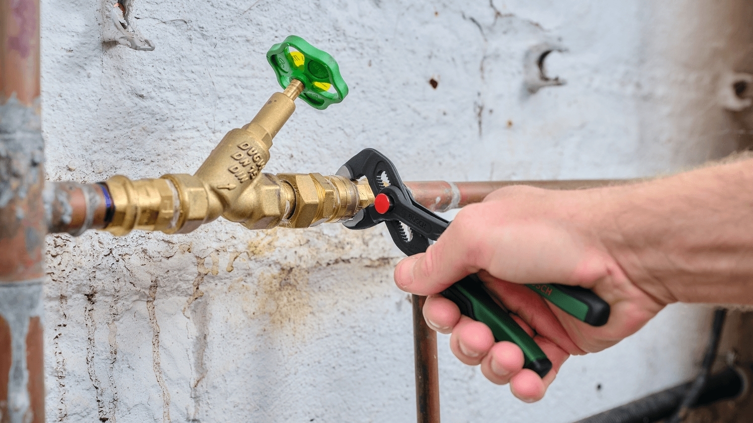 Клещи переставные Bosch 0-40мм 180мм (1.600.A03.9HU) фото 5