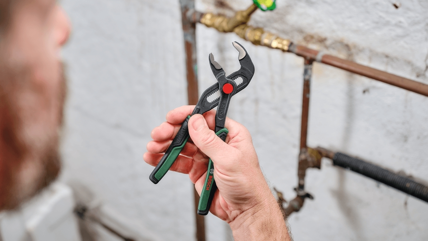 Клещи переставные Bosch 0-40мм 180мм (1.600.A03.9HU) фото 6