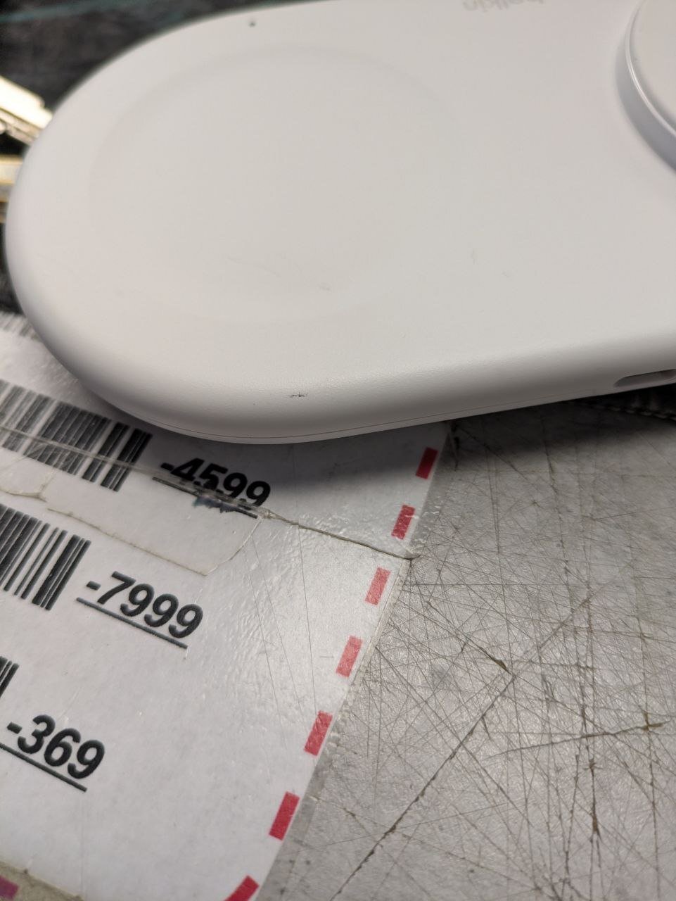 Беспроводное зарядное устройство Belkin 2в1 15Вт Pad Qi2 White (WIZ021VFWH) фото 