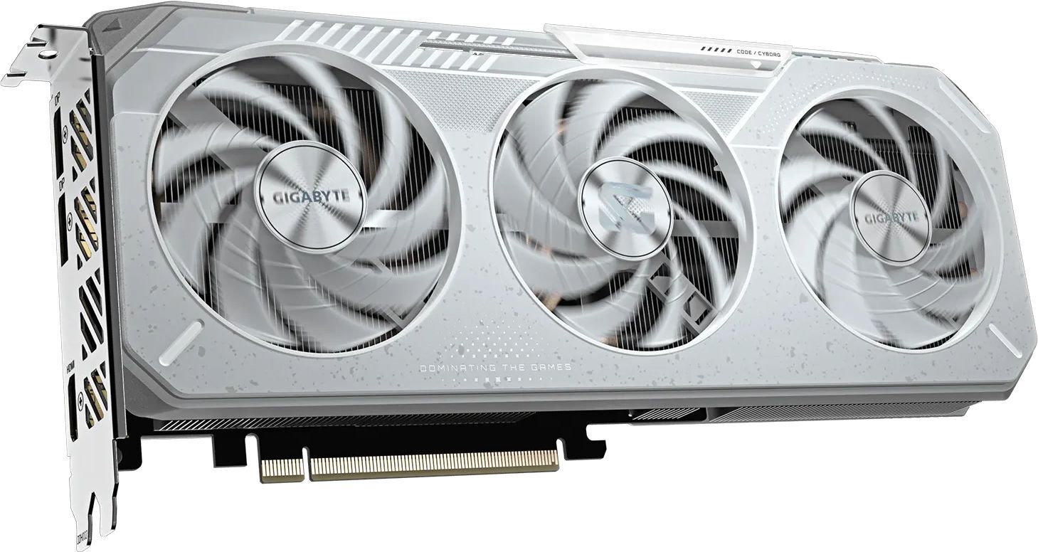 Видеокарта GIGABYTE Radeon 9060 XT 16GB GDDR6 OC ICE (GV-R906XGAMINGOCICE-16GD) фото 3