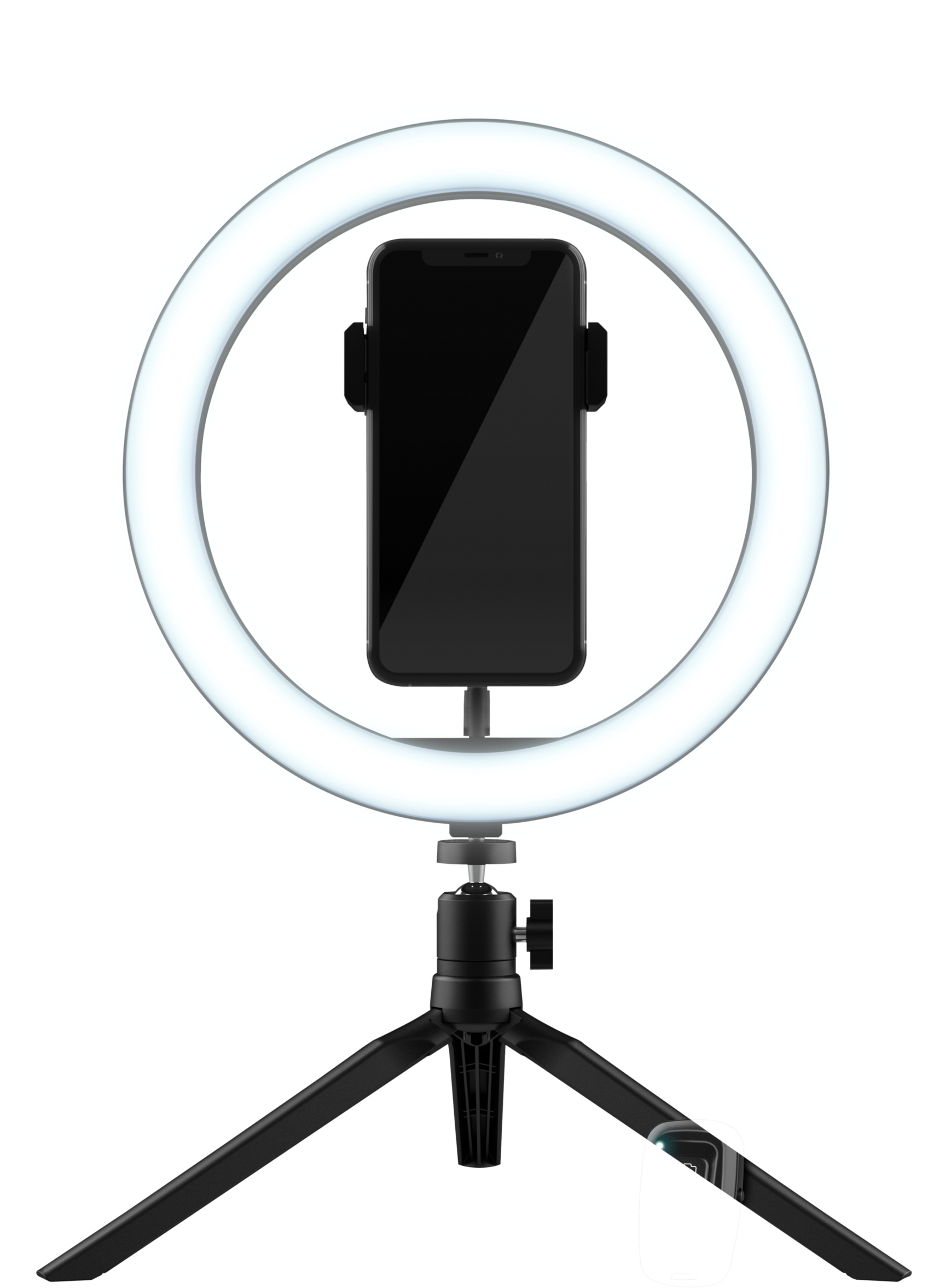 Комплект для стриминга Trust Maku+ 2-in-1 Streaming Kit, зеленый фон и кольцевая лампа фото 3