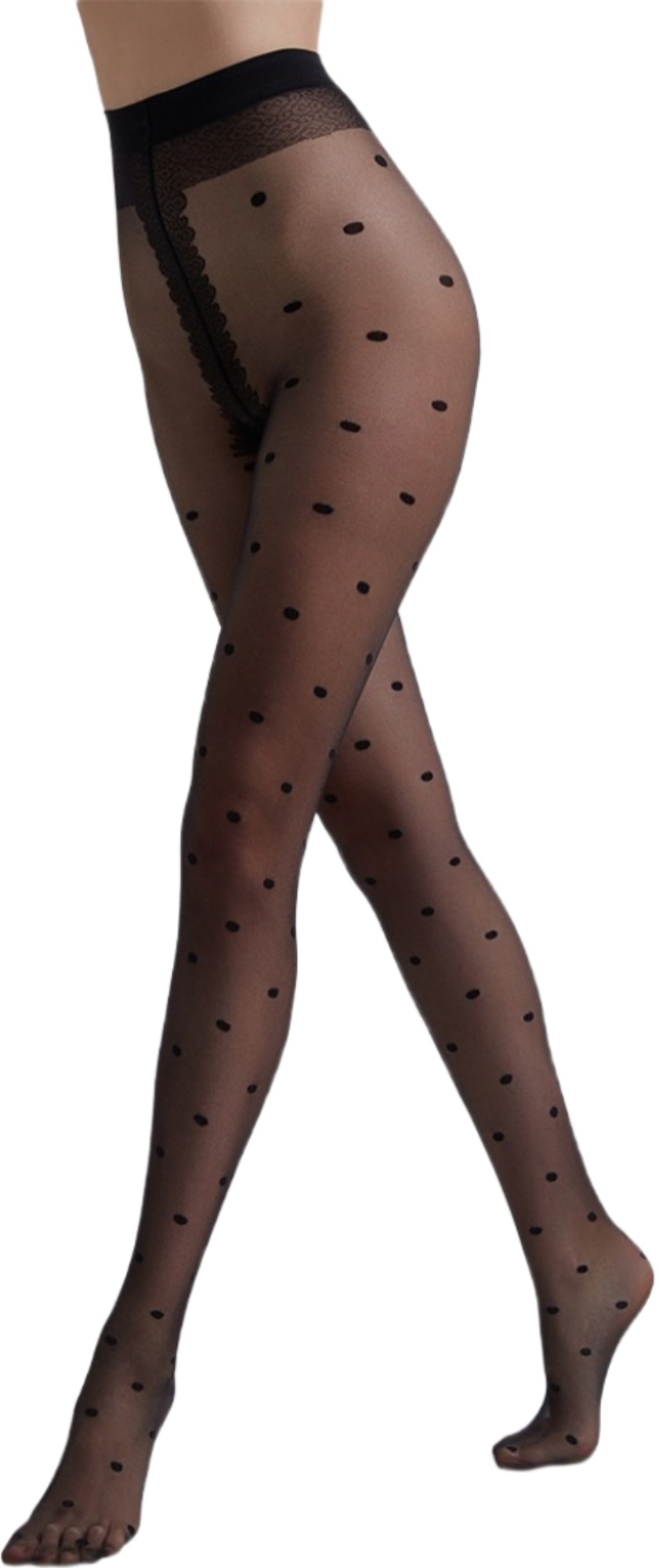 Колготы женские Conte Elegant Ce Fantasy Desire 20 Den 2р черные фото 