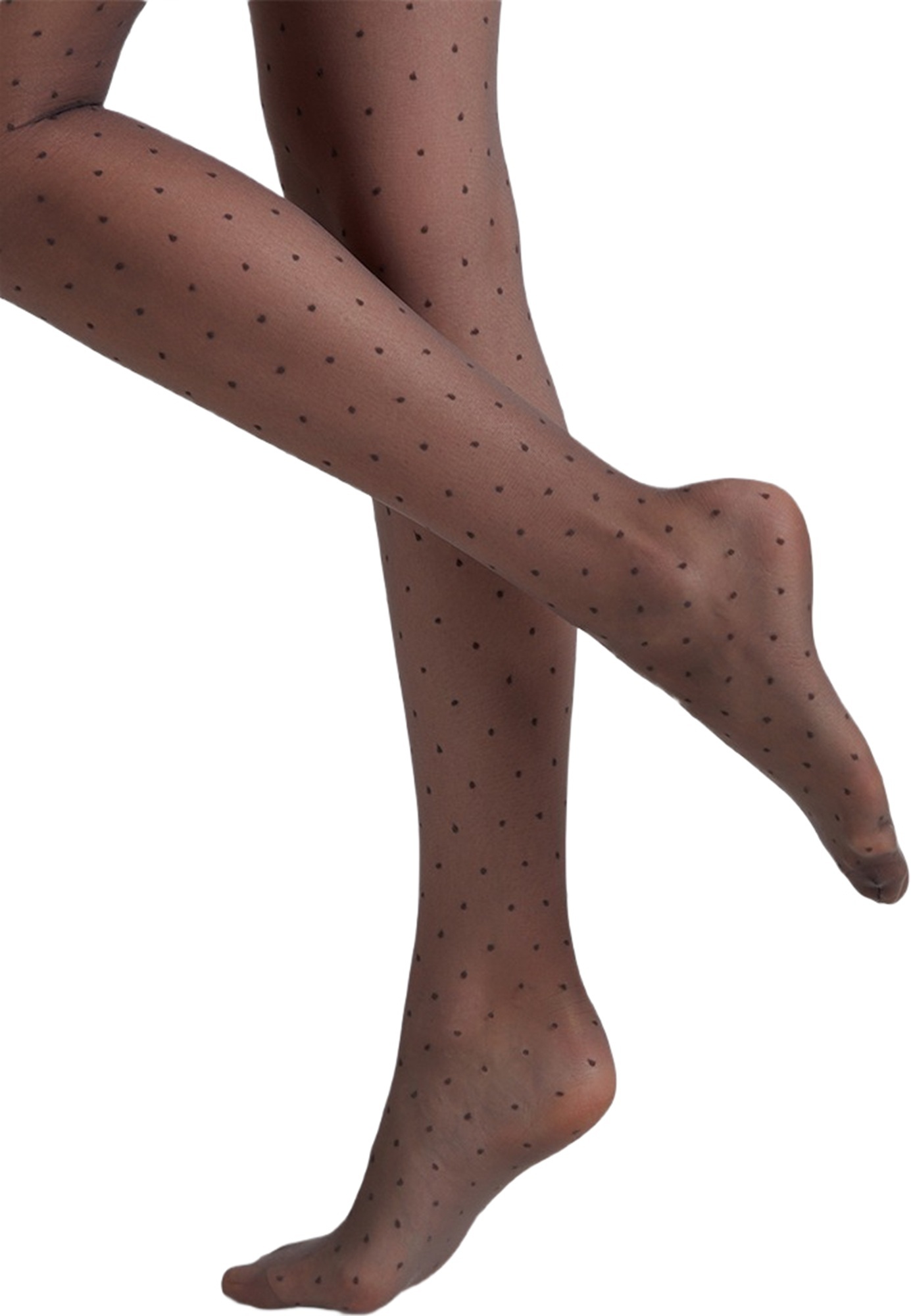 Колготы женские Conte Elegant Ce Fantasy Dots 20 Den 3р серые фото 