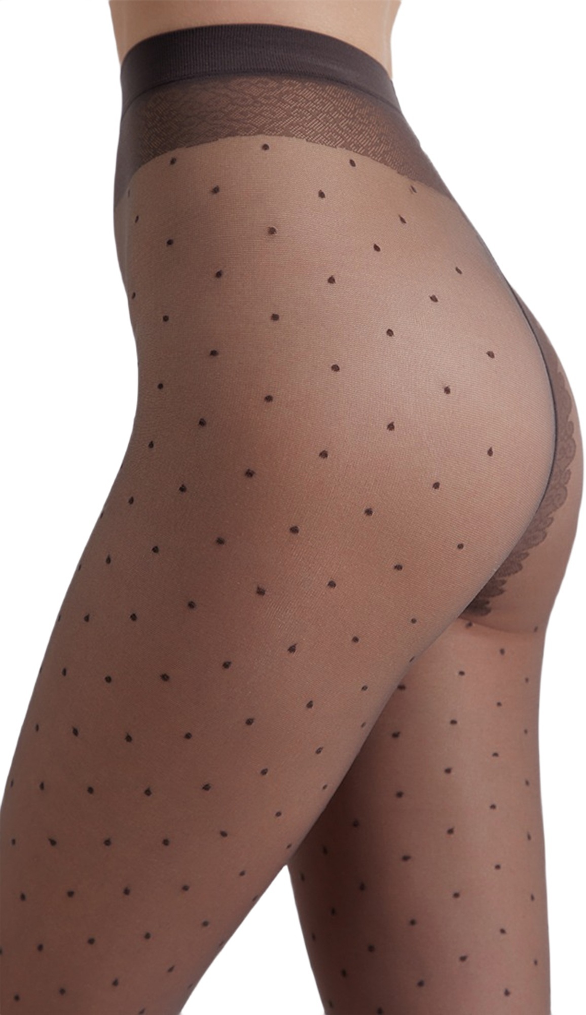 Колготы женские Conte Elegant Ce Fantasy Dots 20 Den 3р серые фото 