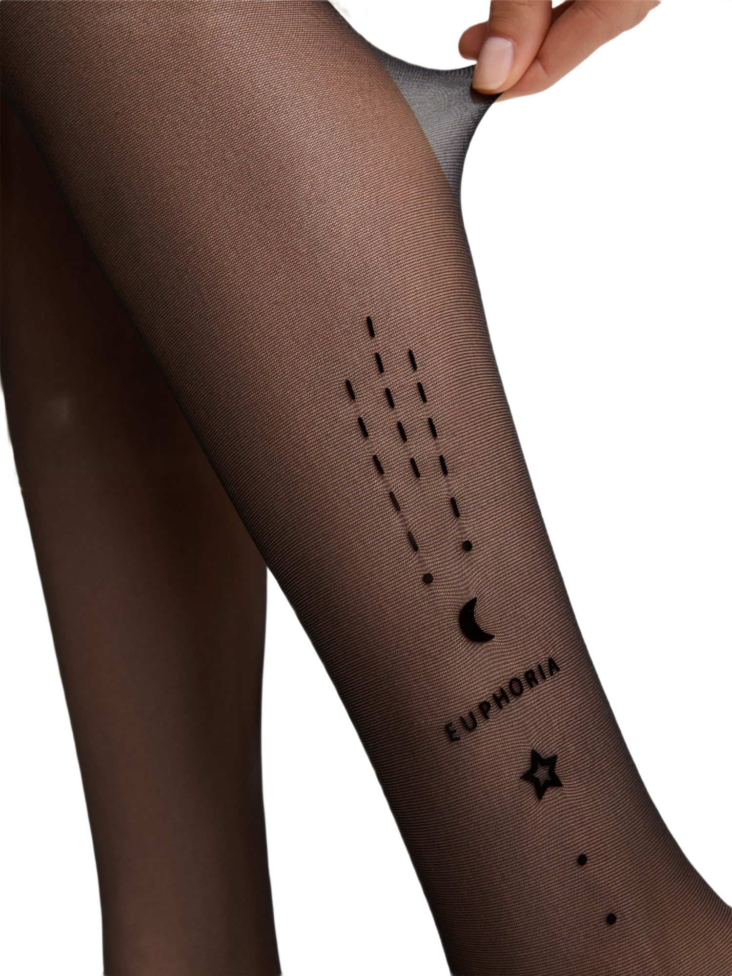 Колготы женские Conte Elegant Ce Fantasy Euphoria 20 Den 2р черные фото 