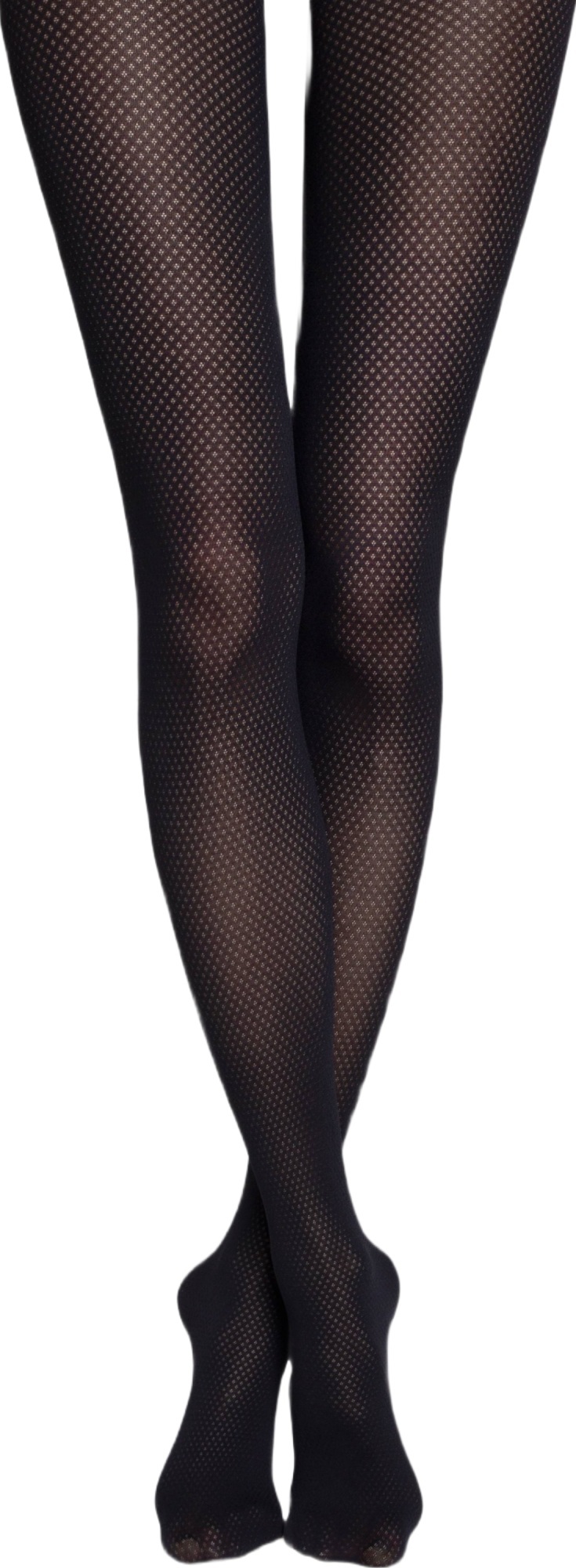 Колготы женские Conte Elegant Ce Fantasy Twist 60 Den 2р черные фото 