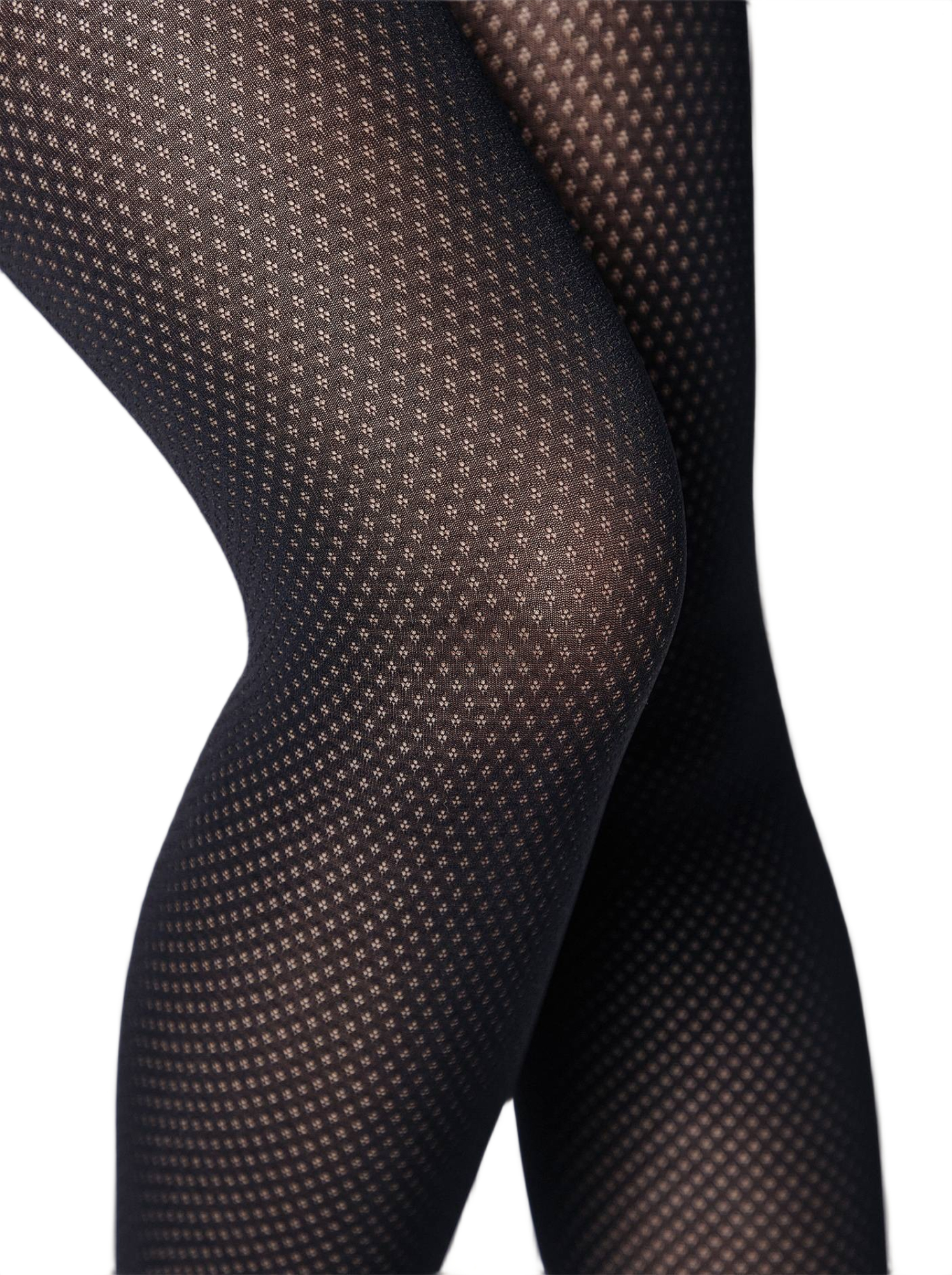 Колготы женские Conte Elegant Ce Fantasy Twist Den 4р черные фото 