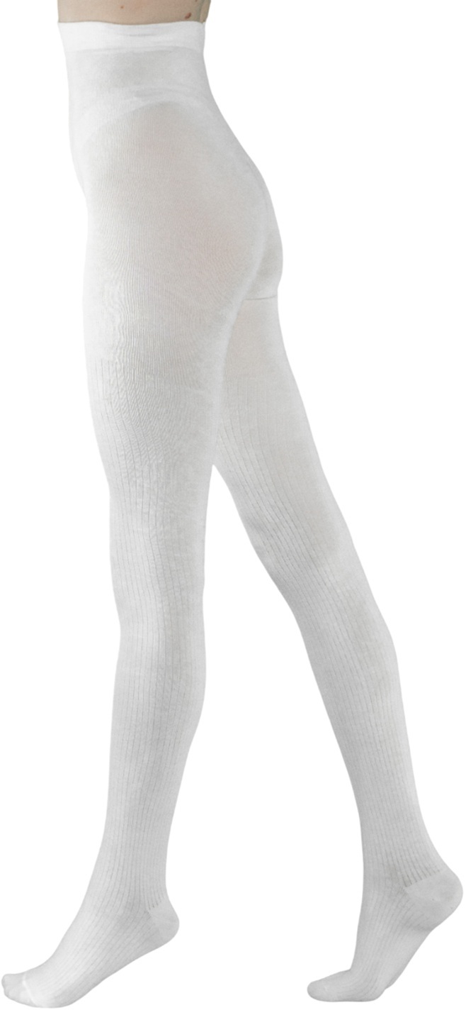 Колготы женские Elegante Cotton 300 Den 2р молочні фото 