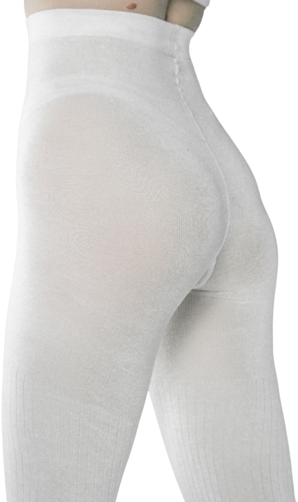 Колготы женские Elegante Cotton 300 Den 3р молочні фото 