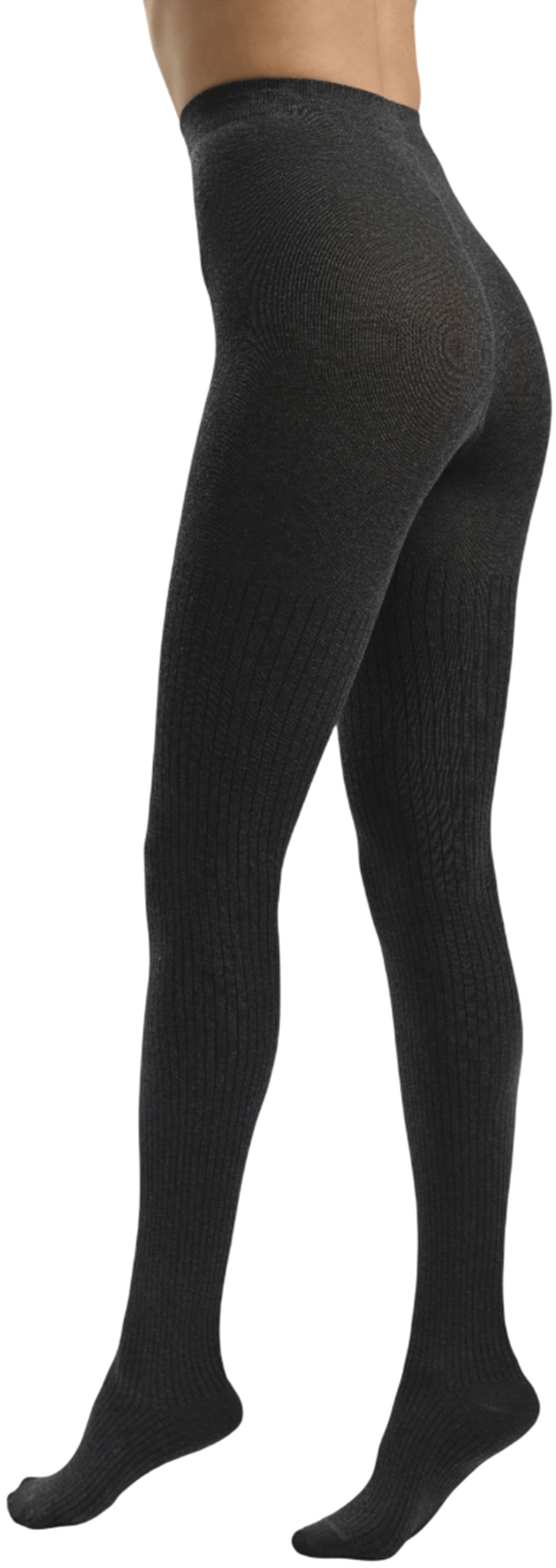 Колготы женские Elegante Cotton 300 Den 3р серые фото 