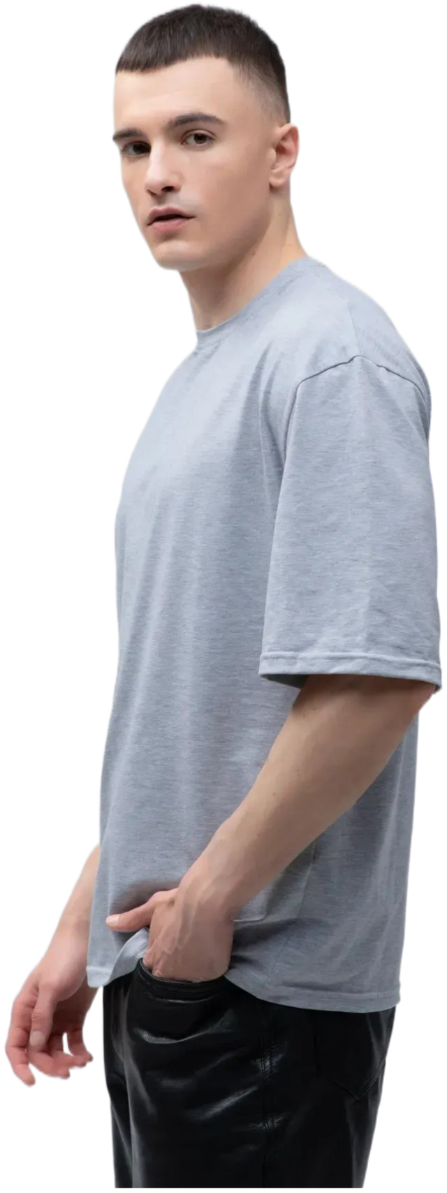 Набір футболок бавовняних чоловічих Ray Oversize U0104M-4PACK2 2XL/3XL 4шт різнокольоровихфото