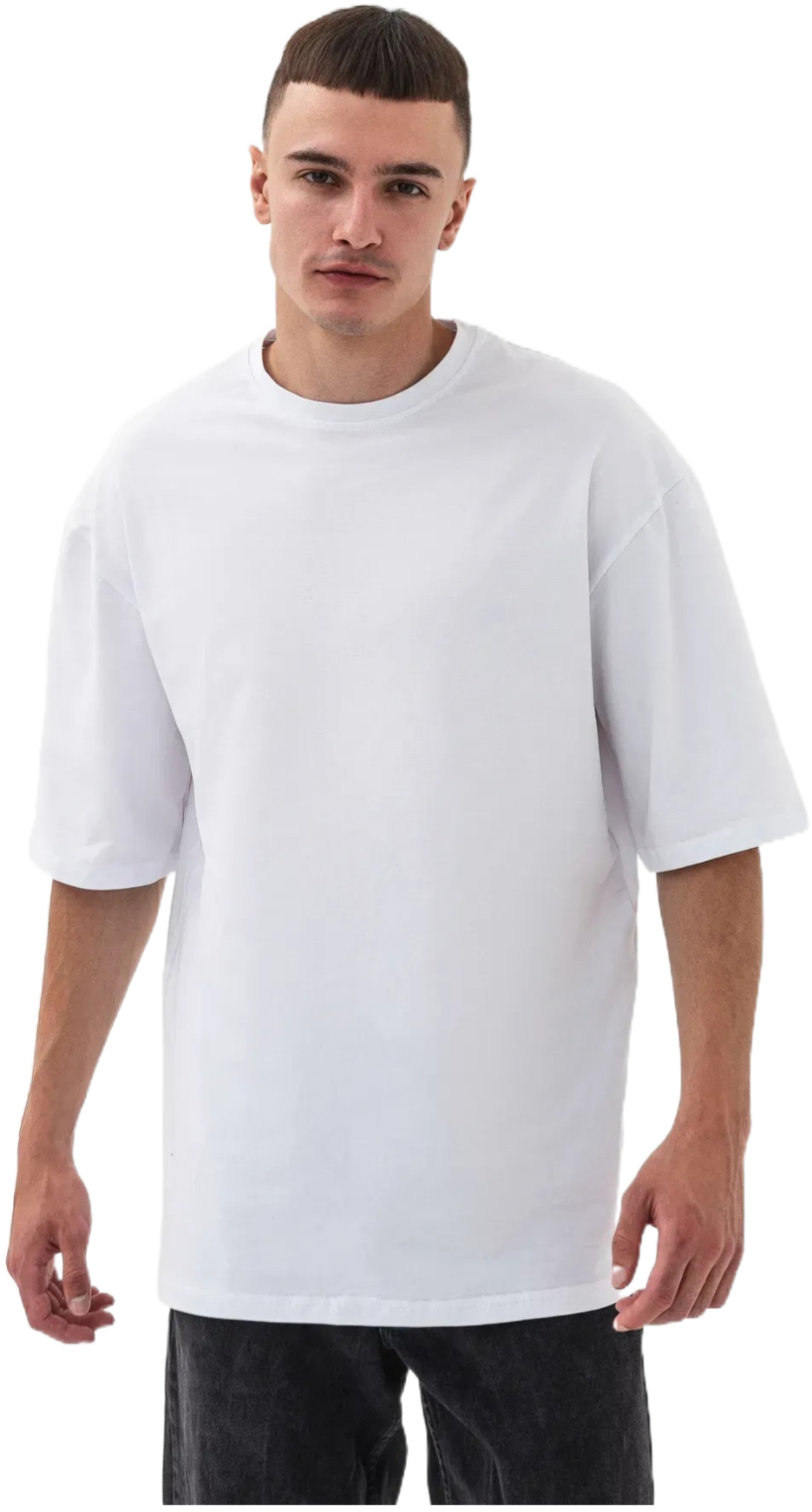 Набір футболок бавовняних чоловічих Ray Oversize U0104M-4PACK2 2XL/3XL 4шт різнокольоровихфото