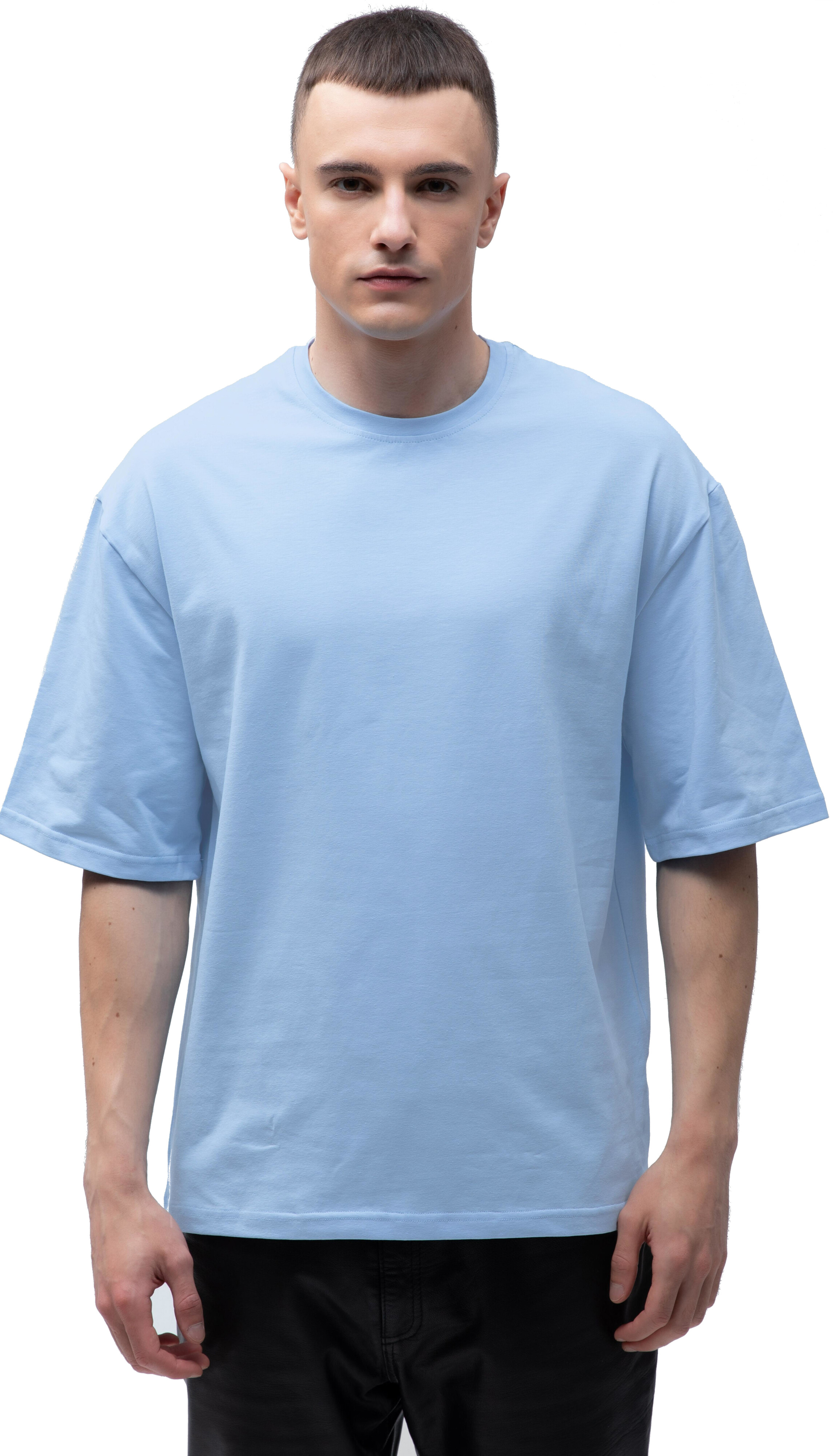 Набір футболок бавовняних чоловічих Ray Oversize U0104M-4PACK2 2XL/3XL 4шт різнокольоровихфото